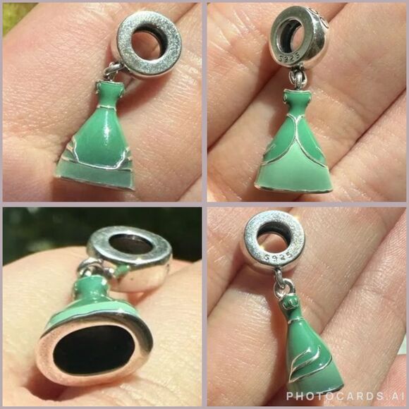 4x NWOT Ariel The Little Mermaid Disney Pandora FIT Silver Charm - Picture 9 of 15